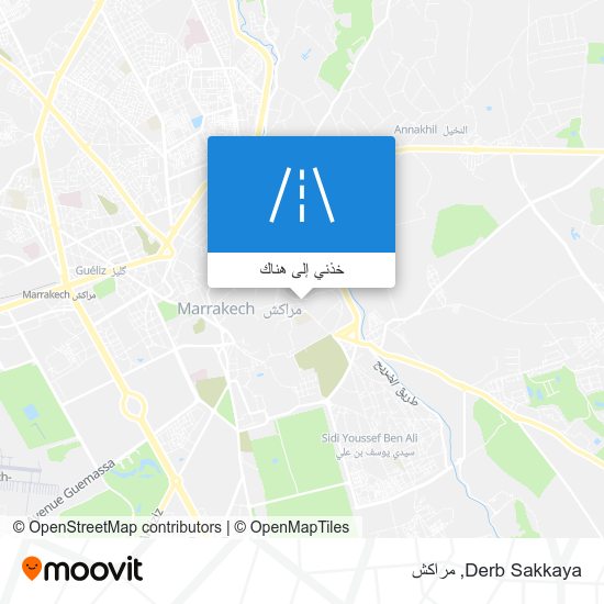 خريطة Derb Sakkaya
