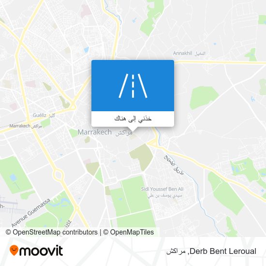 خريطة Derb Bent Leroual