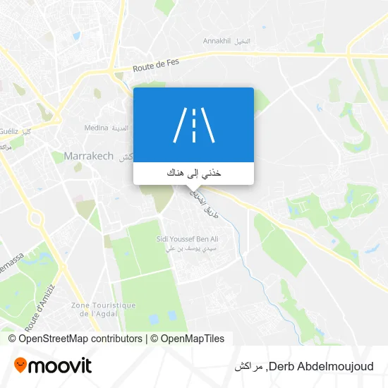 خريطة Derb Abdelmoujoud