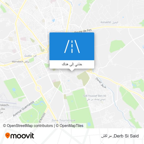 خريطة Derb Si Said