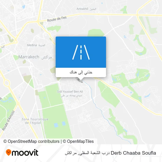 خريطة Derb Chaaba Soufla درب الشعبة السفلى