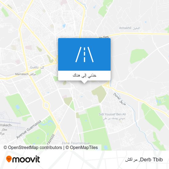 خريطة Derb Tbib