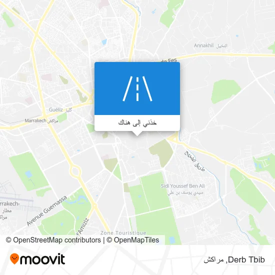 خريطة Derb Tbib