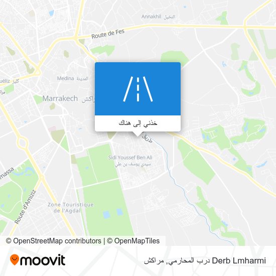 خريطة Derb Lmharmi درب المحارمي