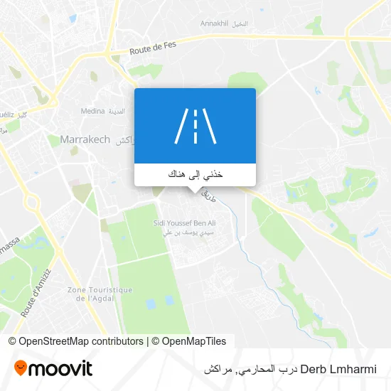 خريطة Derb Lmharmi درب المحارمي