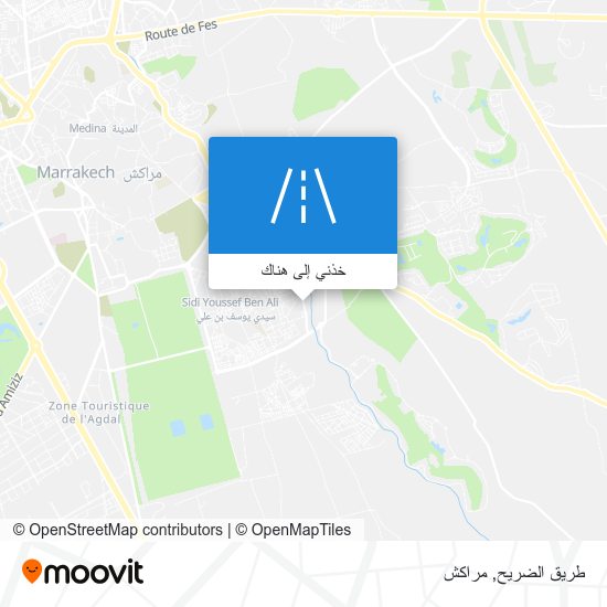 خريطة طريق الضريح