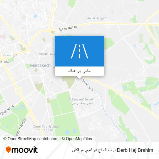 خريطة Derb Haj Brahim درب الحاج ابراهيم