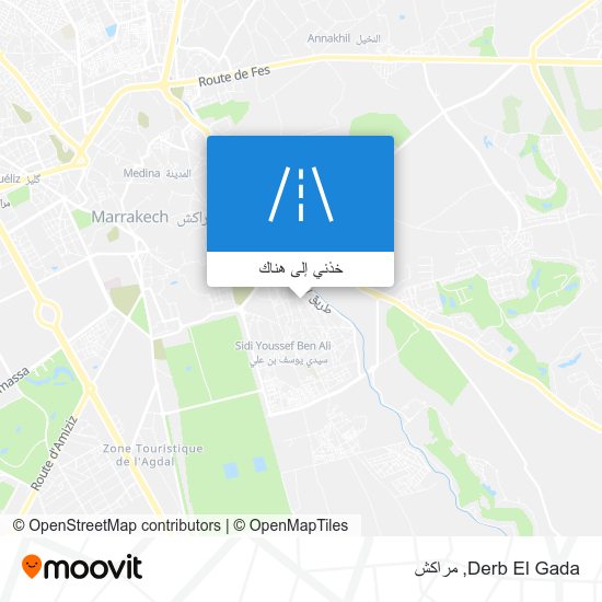 خريطة Derb El Gada
