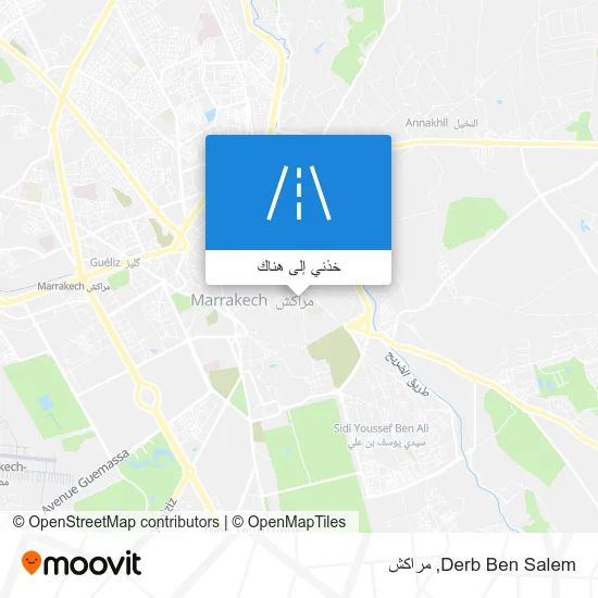 خريطة Derb Ben Salem