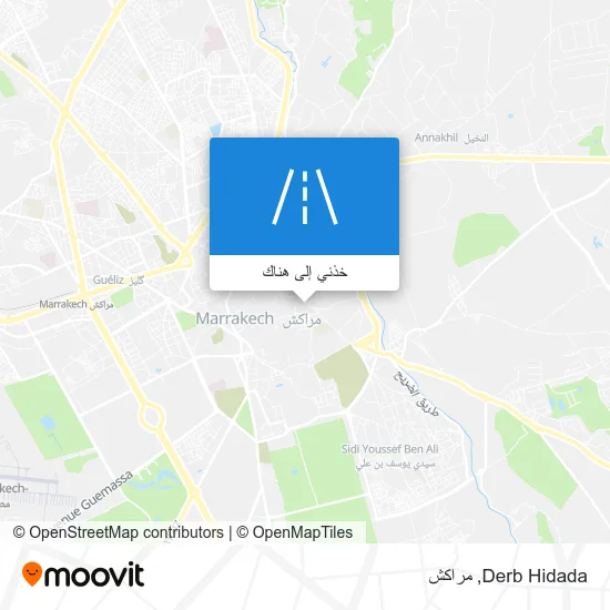 خريطة Derb Hidada