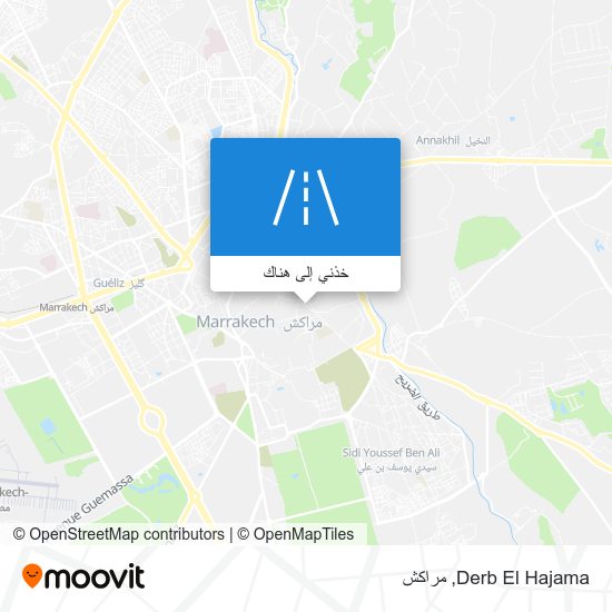 خريطة Derb El Hajama