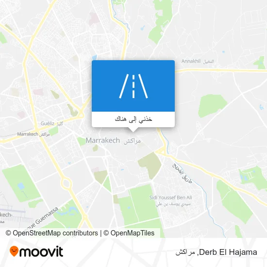 خريطة Derb El Hajama