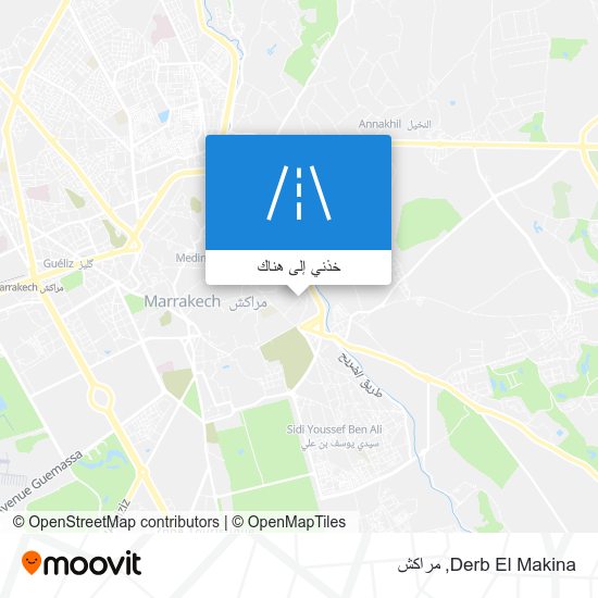 خريطة Derb El Makina