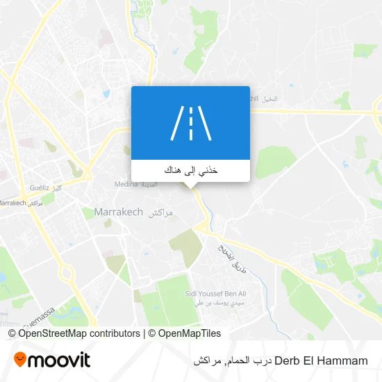 خريطة Derb El Hammam درب الحمام