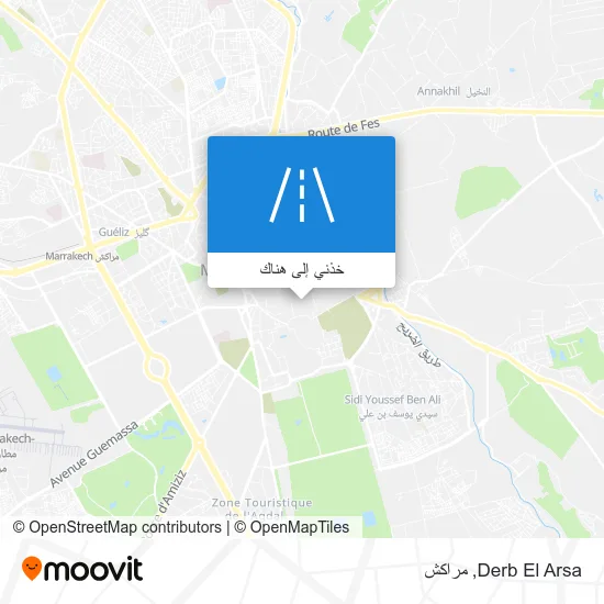 خريطة Derb El Arsa