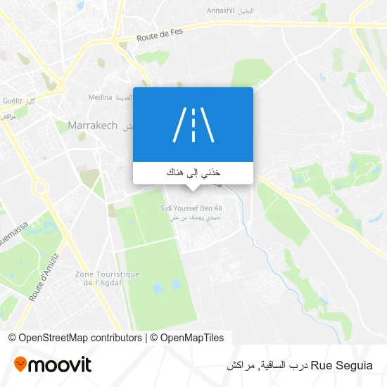 خريطة Rue Seguia درب الساقية