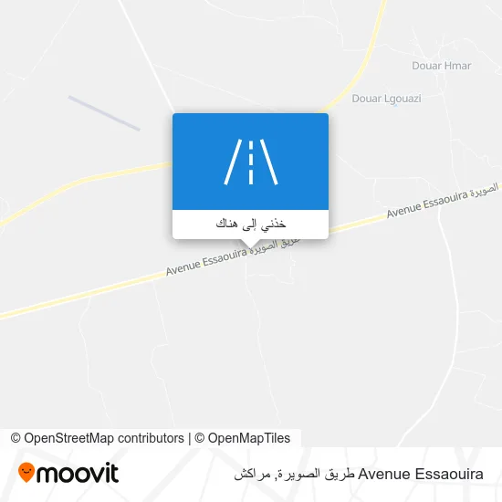 خريطة Avenue Essaouira طريق الصويرة