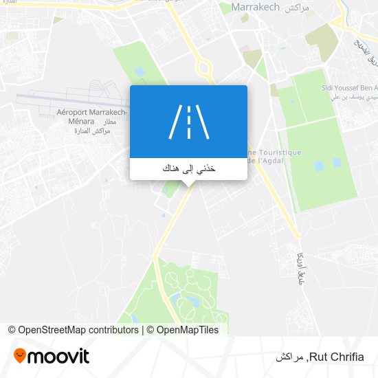 خريطة Rut Chrifia