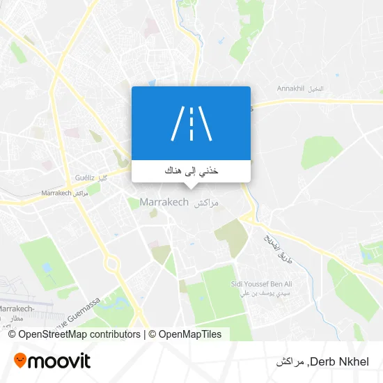 خريطة Derb Nkhel