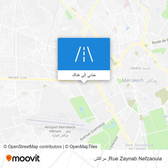 خريطة Rue Zaynab Nefzaouia