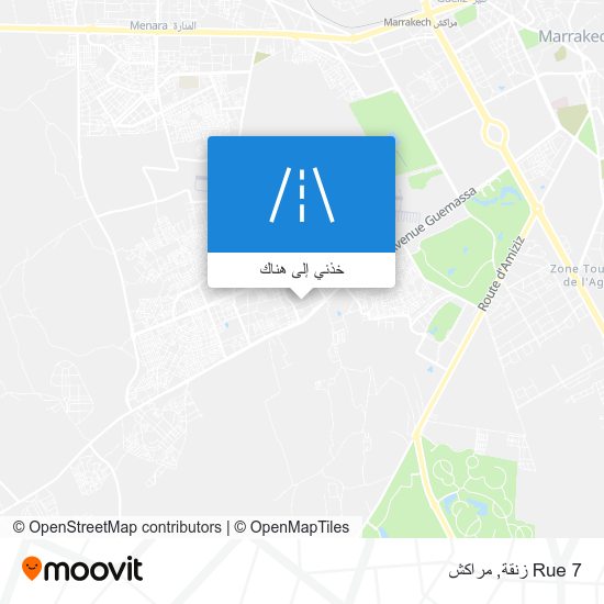 خريطة Rue 7 زنقة