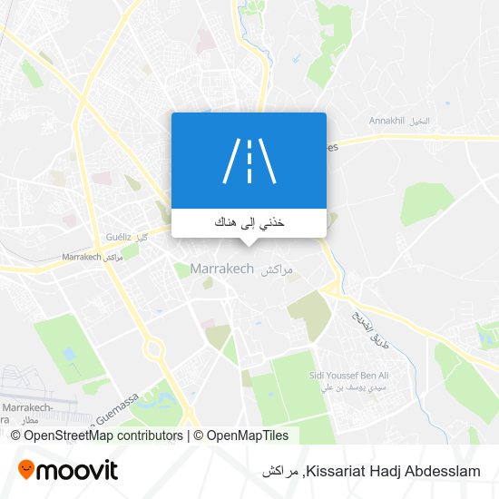 خريطة Kissariat Hadj Abdesslam