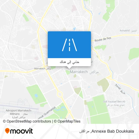 خريطة Annexe Bab Doukkala