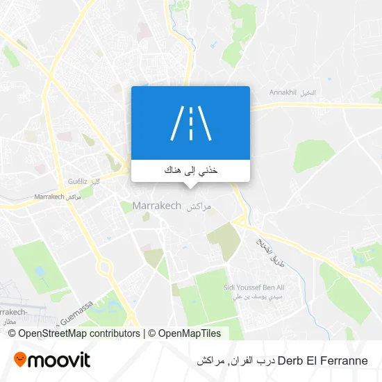 خريطة Derb El Ferranne درب الفران