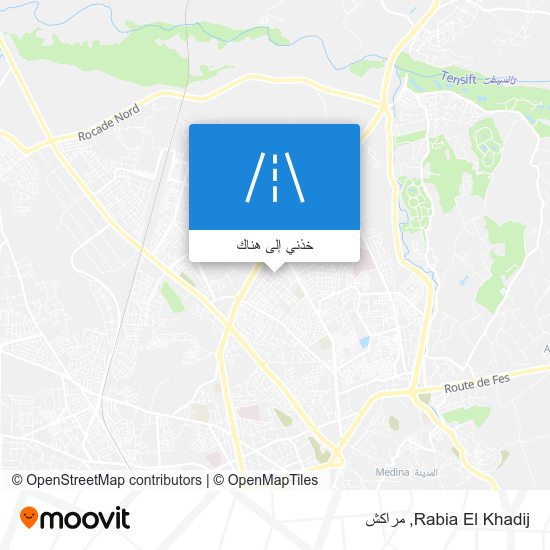 خريطة Rabia El Khadij