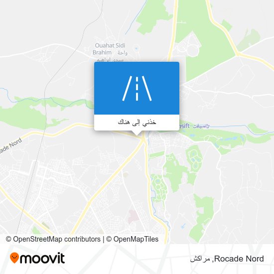 خريطة Rocade Nord