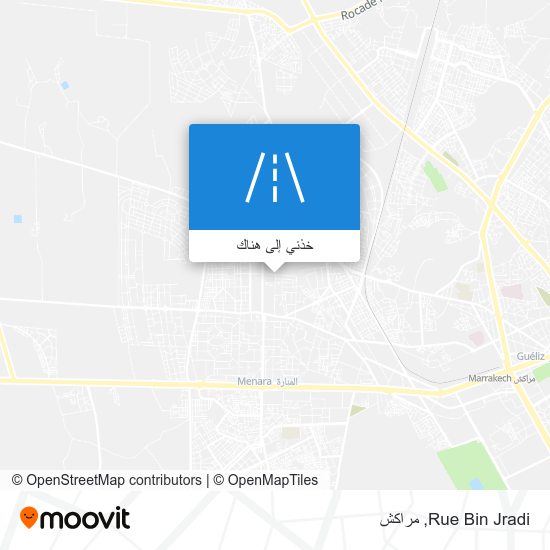 خريطة Rue Bin Jradi