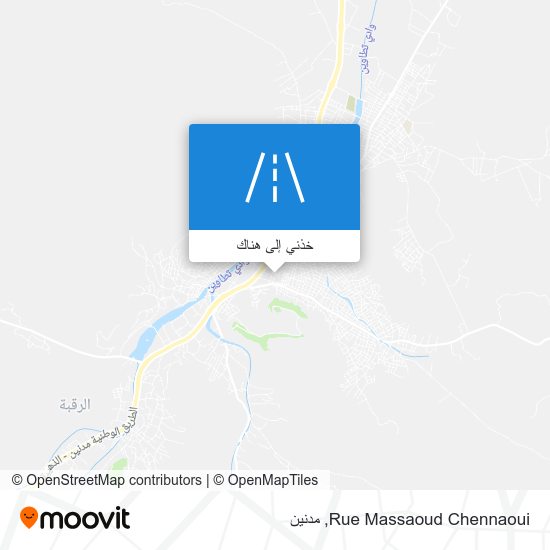 خريطة Rue Massaoud Chennaoui
