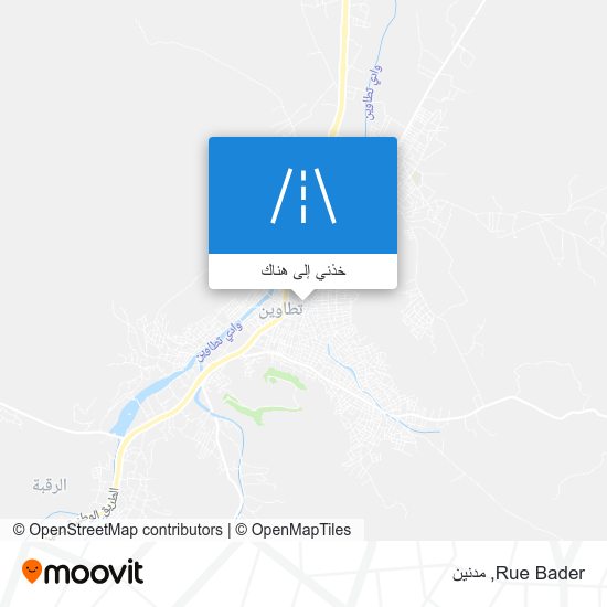خريطة Rue Bader