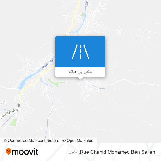 خريطة Rue Chahid Mohamed Ben Salleh