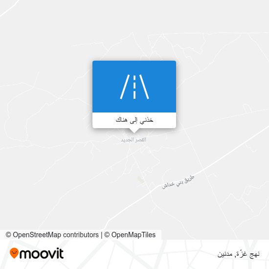 خريطة نهج غزّة