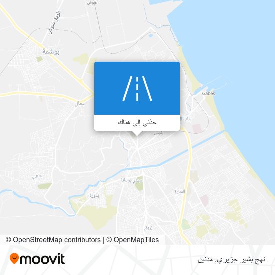 خريطة نهج بشير جزيري