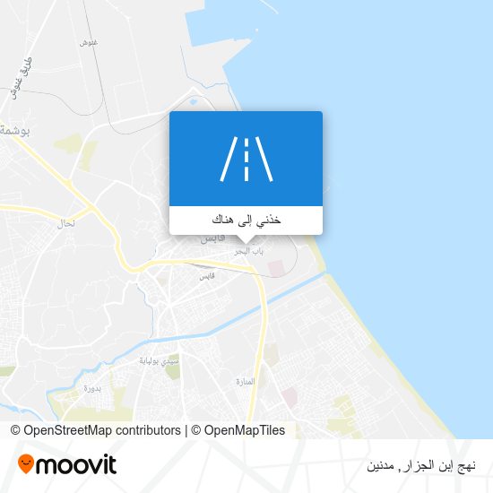 خريطة نهج إبن الجزار