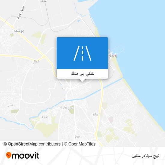 خريطة نهج سيناء