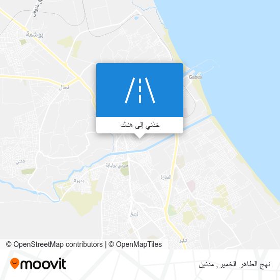 خريطة نهج الطاهر الخمير