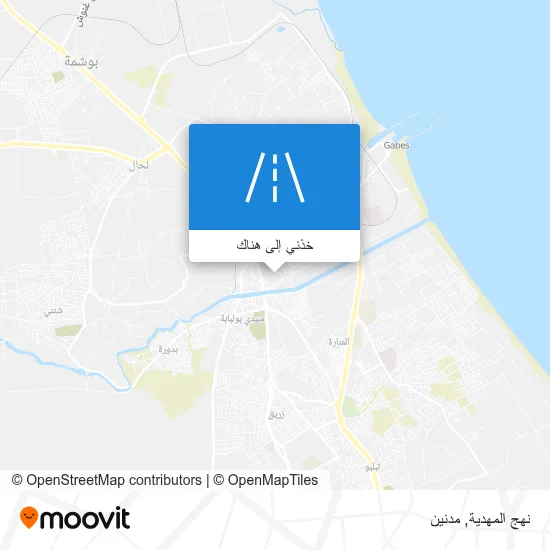خريطة نهج المهدية