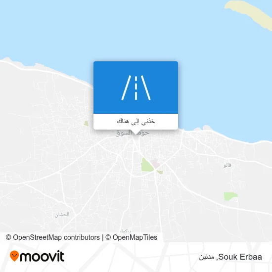 خريطة Souk Erbaa