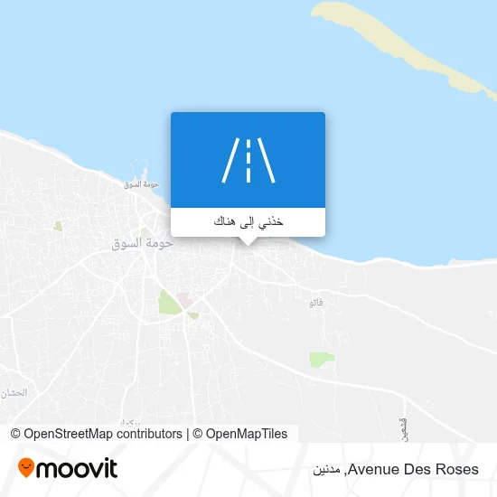 خريطة Avenue Des Roses