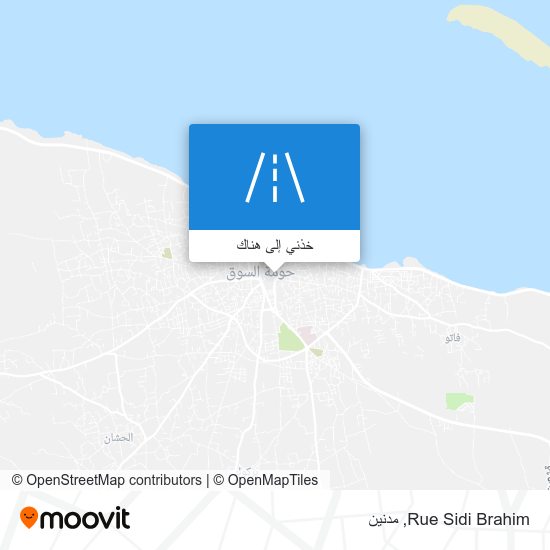 خريطة Rue Sidi Brahim