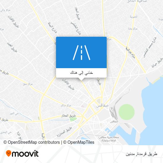 خريطة طريق قرمدة