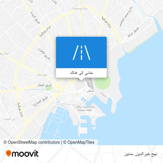 خريطة نهج خيرالدين
