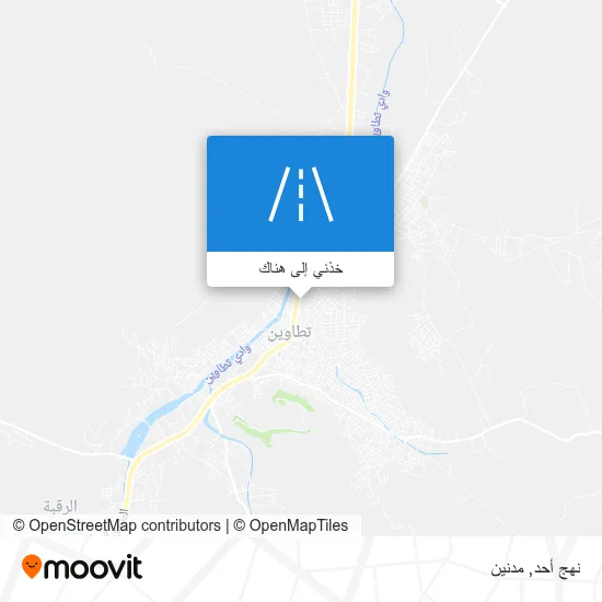 خريطة نهج أحد