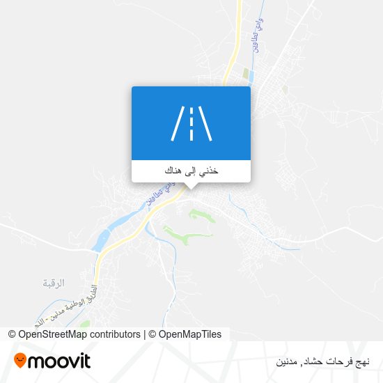 خريطة نهج فرحات حشاد