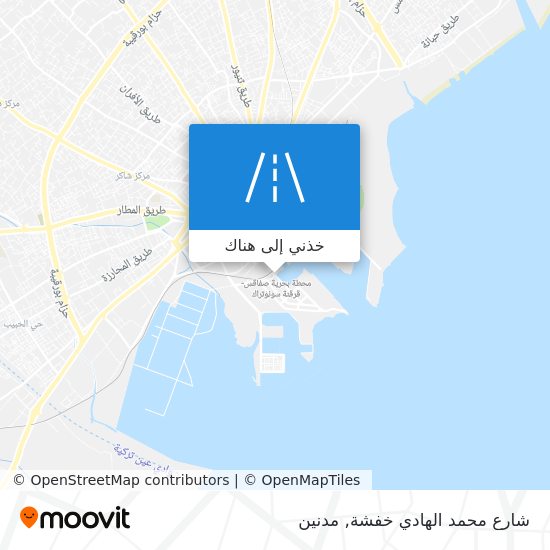 خريطة شارع محمد الهادي خفشة