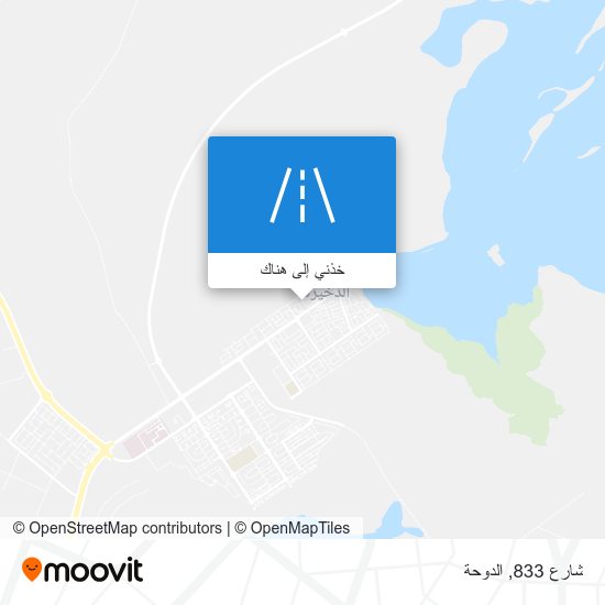 خريطة شارع 833