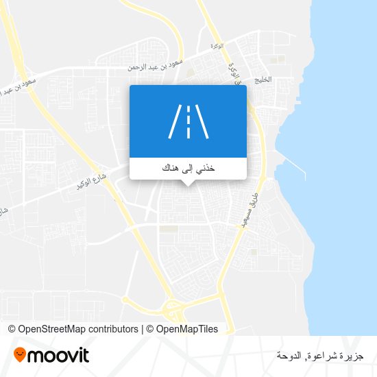 خريطة جزيرة شراعوة